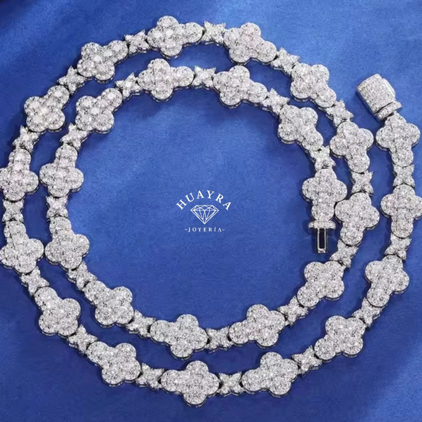 Pulso de Moissanita con plata s925